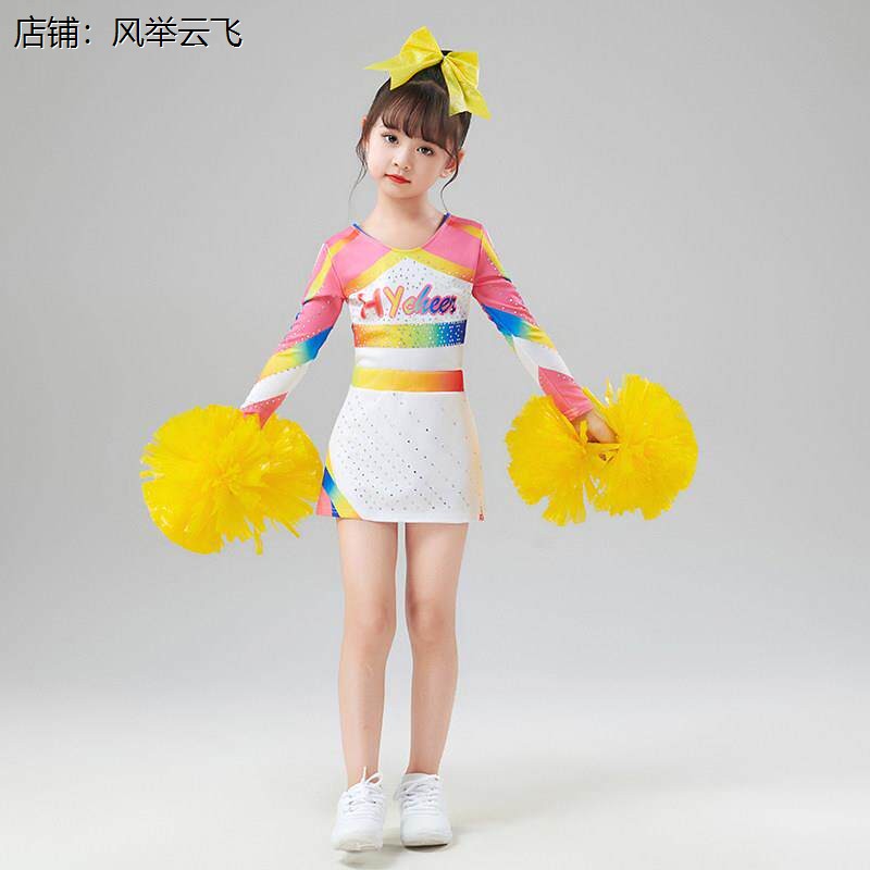 儿童啦啦操新款服中小学