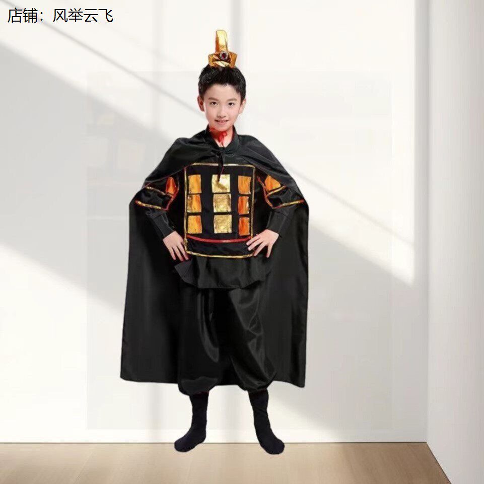 古装汉服古代将军盔甲花