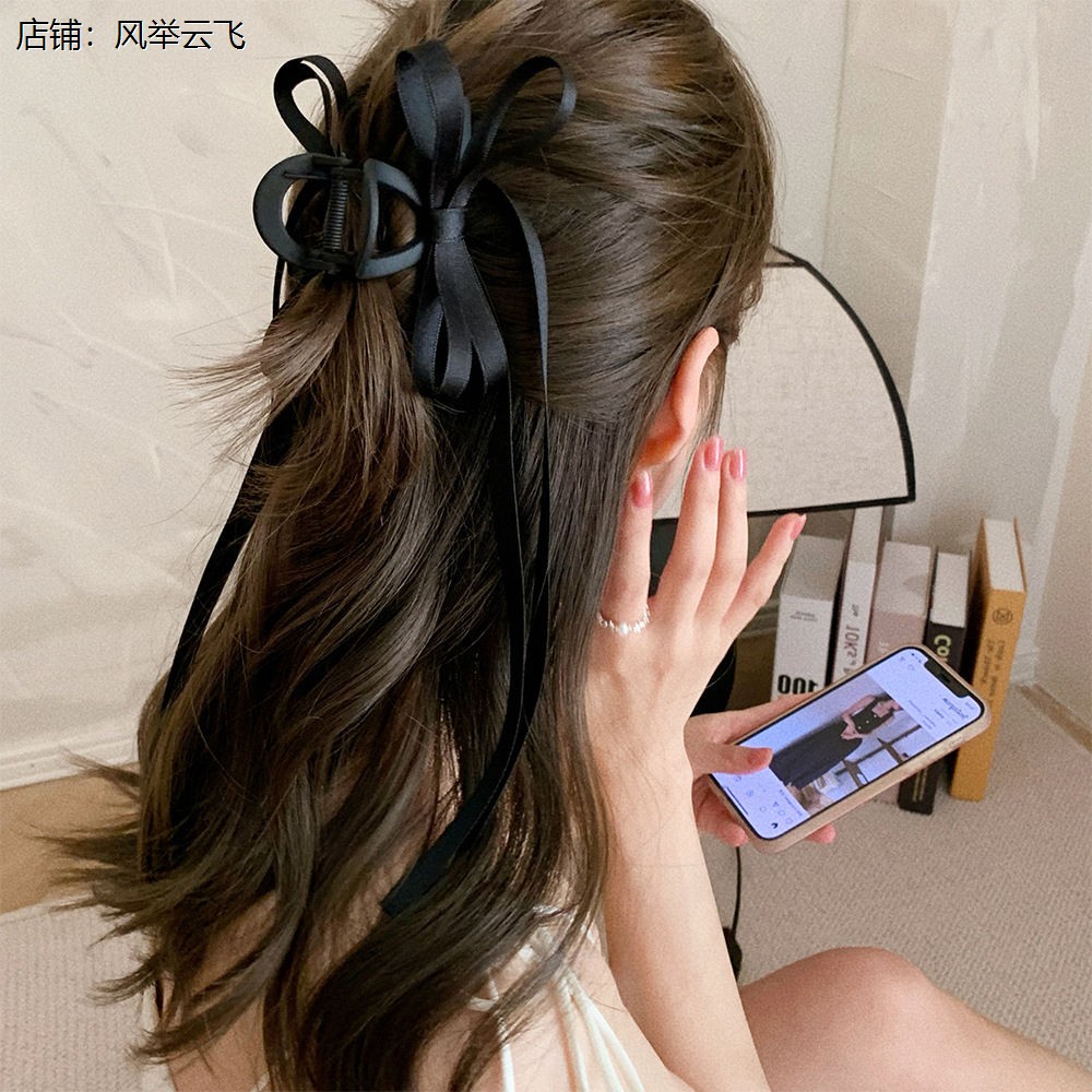头发后尾夹抓夹女后脑勺