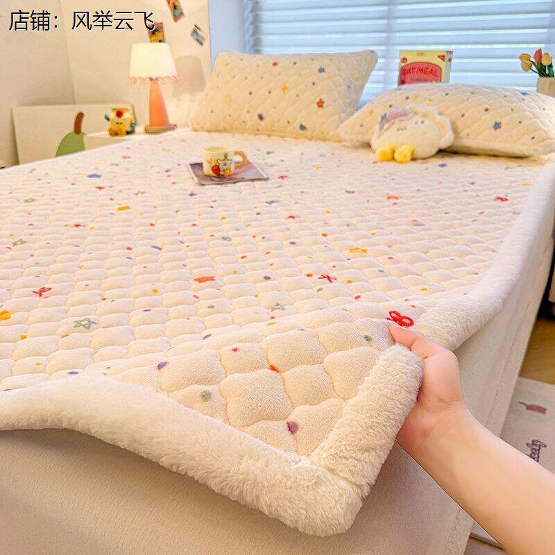 毛毯床垫牛奶绒褥子软垫