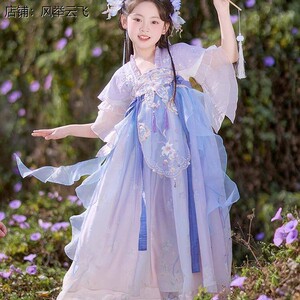 旗铂汉服女童2025新款夏