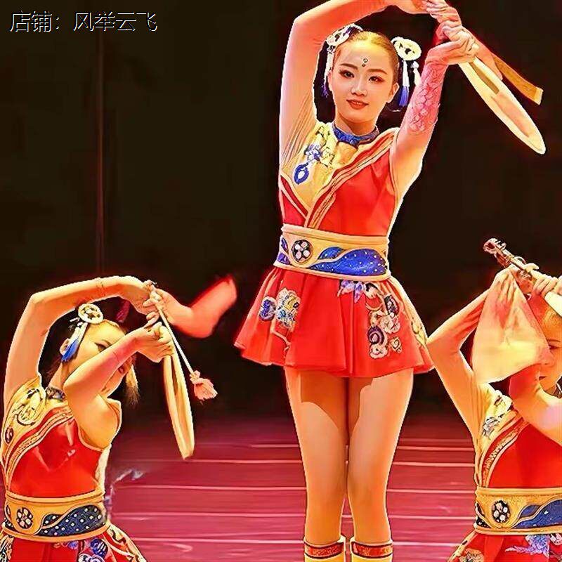 鼓韵金丰舞蹈服儿童古典