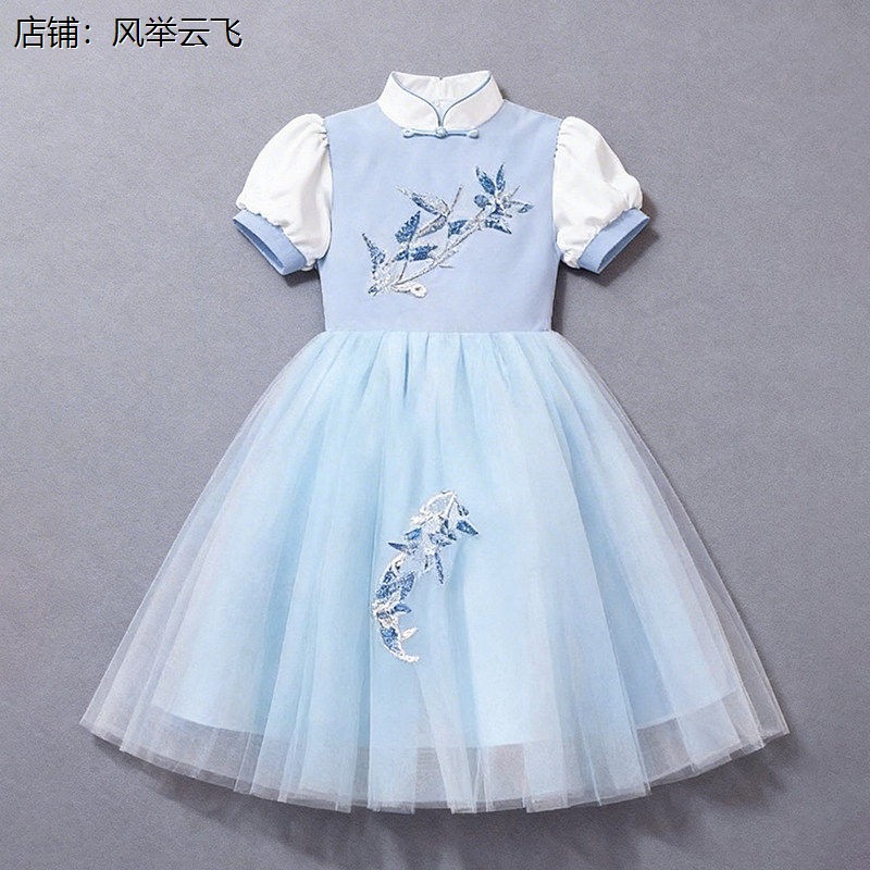 六一儿童合唱服装演出服