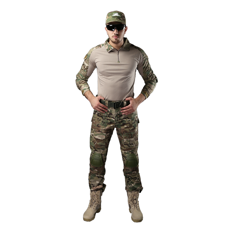 战术兵迷彩蛙服军迷男户外套服