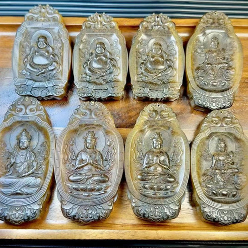 披毛犀角情侣老犀角原创保真厂销