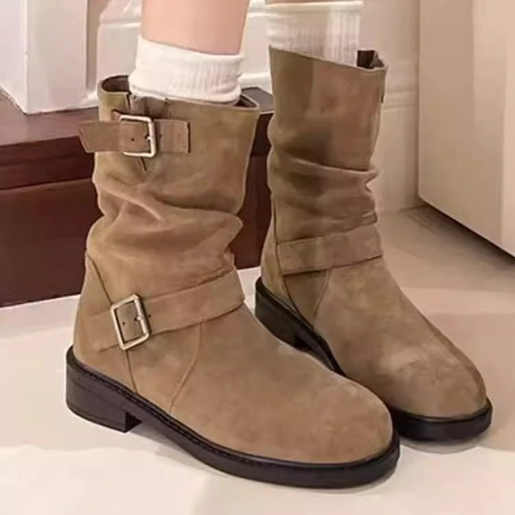 秋冬新款迪家复古羊京绒短靴68609,女鞋,时装靴,淘宝优惠券,粉丝福利购,淘宝优惠卷