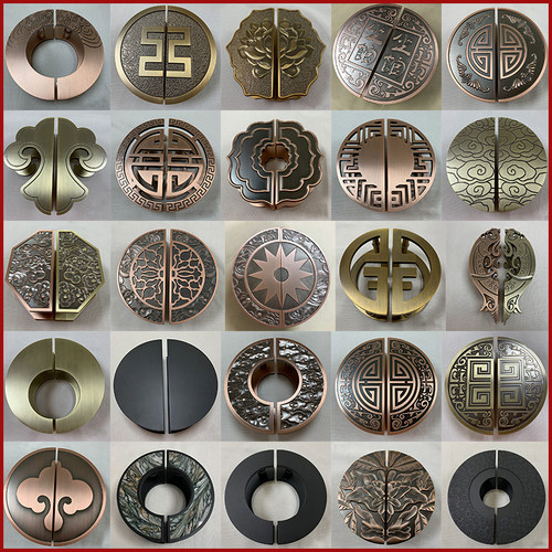 玻璃门把手大门拉手扶手中式仿古