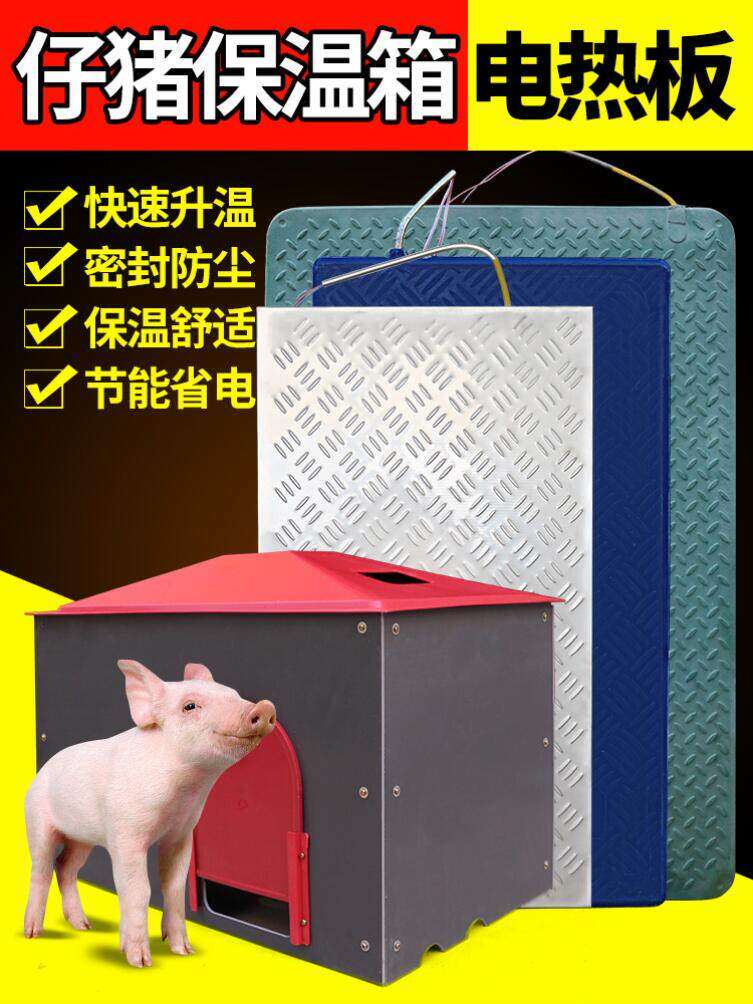 冬季仔猪保温箱小猪取暖箱母猪产床加大加厚电热板保育塑钢保温箱