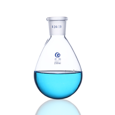 垒固玻璃茄形烧瓶磨口旋转蒸发