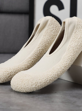 戈伦鲨GallonShark 浅口静音室内运动休闲地板鞋经典平底透速干鞋