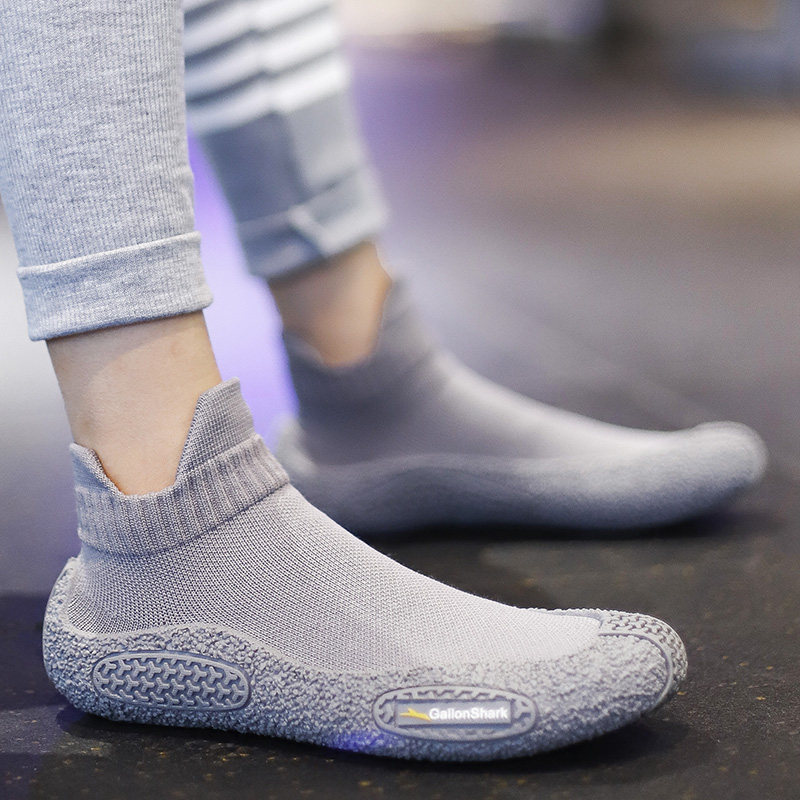 静音地板鞋成人儿童居家男女大人防滑软厚底早教瑜伽袜套室内健身