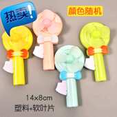 卡通手压手摇小风扇学生便e携式 手持手动小型迷你可爱儿童创意玩