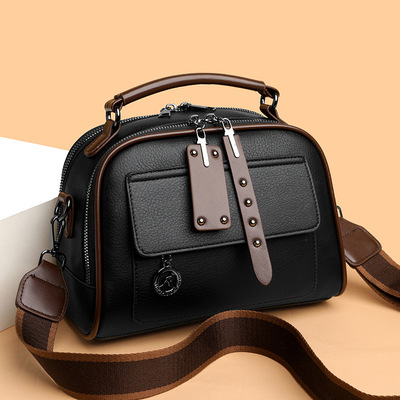 真皮女包2025新款百搭斜挎单肩包