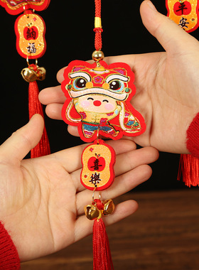 2025蛇年生肖挂件小挂饰卡通春节