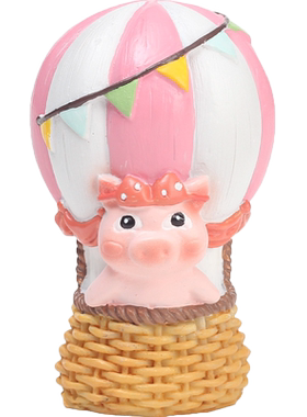 儿童房卧室桌面卡通树脂小摆件