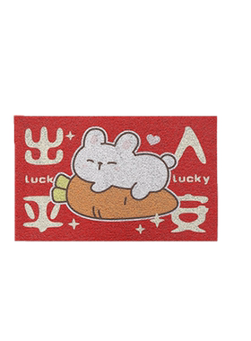 新款兔子地垫出入平安