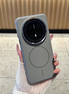 新款凯夫拉超薄碳纤维细圈磁吸适用华为Mate80pro+高级感mate70肤感防指纹mate60Pro+创意时尚mate60潮流男女