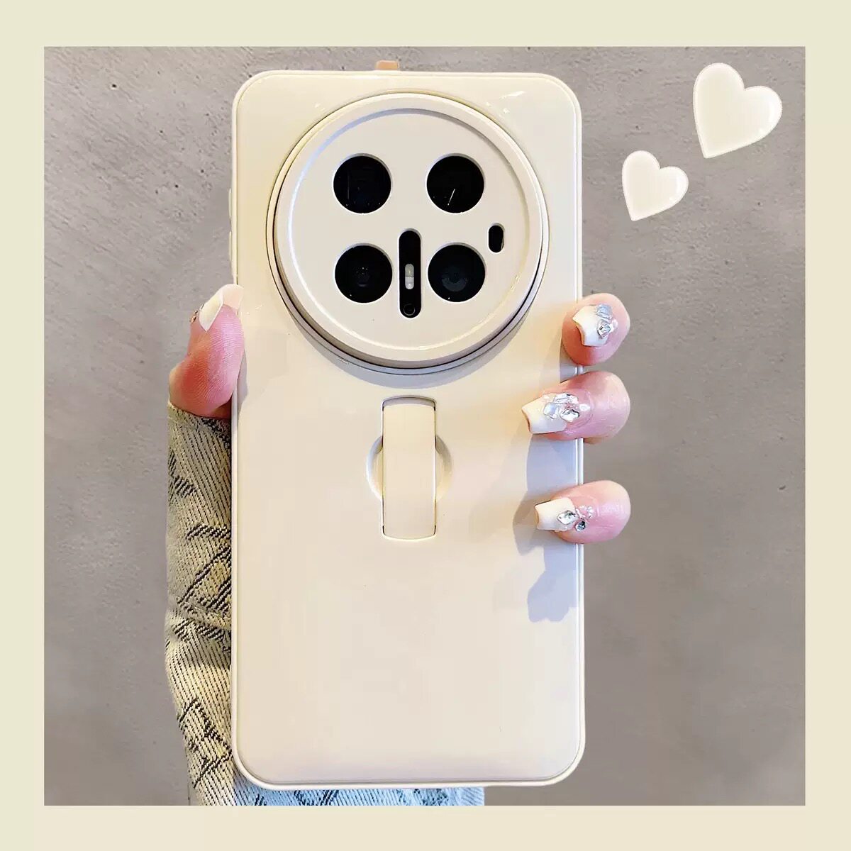 创意一体抽拉指环扣适用华为mate70pro+手机壳新款70Pro优享版隐形支架网红男女Mate60pro简约纯色防摔保护套