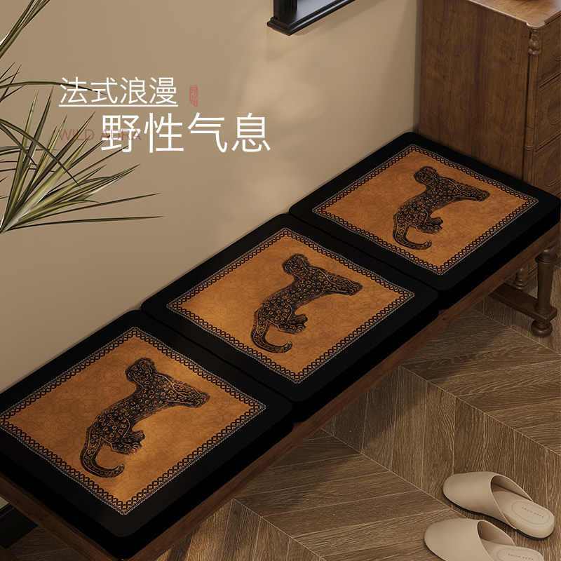 中古换鞋凳垫门口进门鞋柜蒲团屁垫氛围感实木座椅加厚海绵垫定制,居家布艺,椅垫,淘宝优惠券,粉丝福利购,淘宝优惠卷