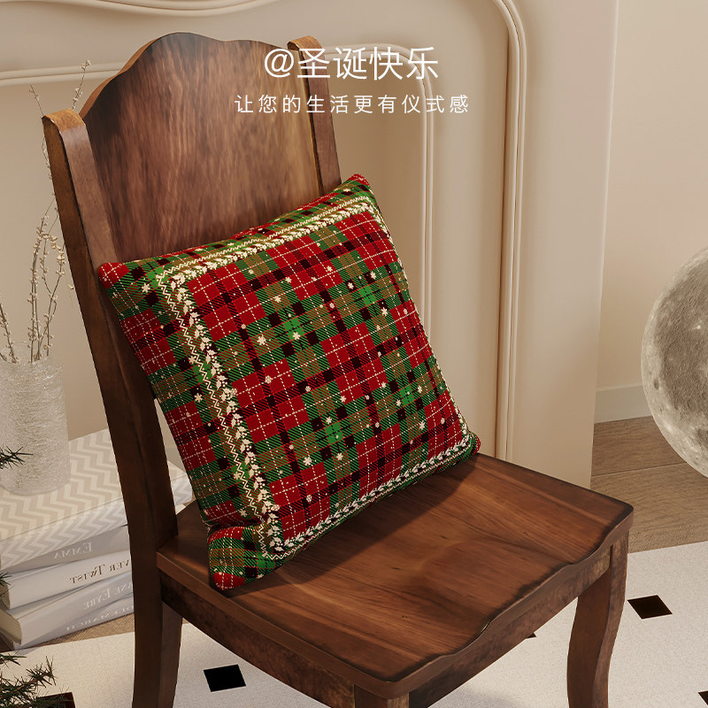 圣诞节抱枕沙发客厅靠垫靠枕北欧