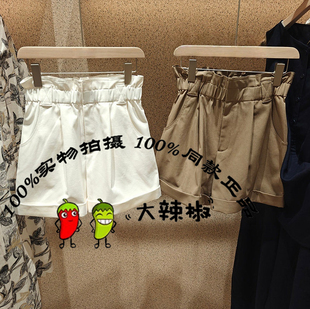 BDT2KD1639衣播女装新款通勤宽松阔腿裤高腰休闲短裤此刻就是好