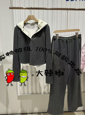 BDS4VD3012热红酒美式BDS4KD3006陌生的小路衣播女装新款套装卫衣