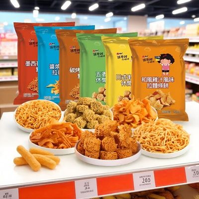 张君雅拉面小丸子台湾零食干吃面休闲甜甜圈宿舍干脆面怀旧一整箱
