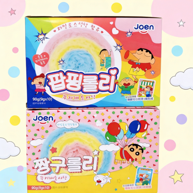韩国进口joen棉花糖多种口味西瓜味草莓味原味等隐藏款贴纸