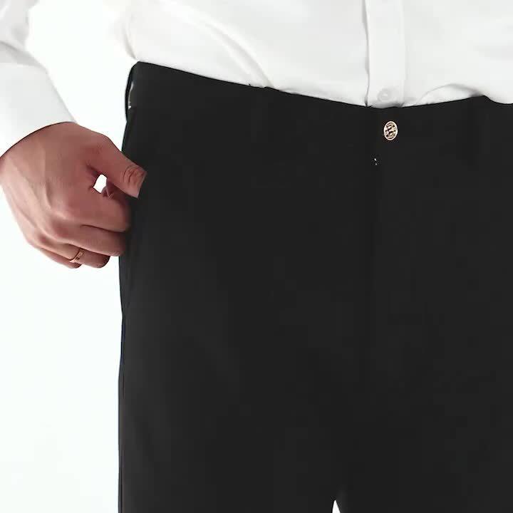 男裤秋冬款男士加绒裤中