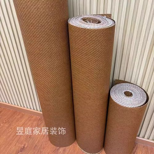 景区装修草席吊顶藤席墙面装饰席复古窗帘民宿木屋装修材料全屋铺