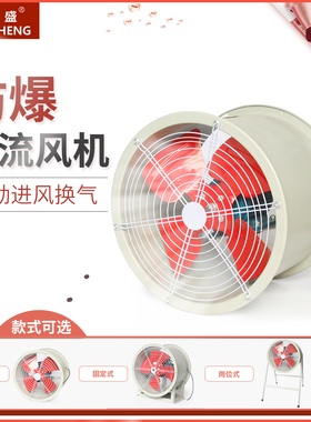 风机岗位式FS系列220V 380V轴流风扇 大风低噪工业厂房落地排风扇