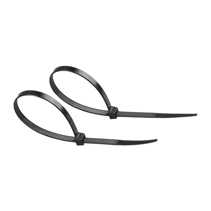 国标尼龙扎带耐高温线束固定扎线带塑料短扎带缎带4*200mm白/黑色