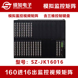 160进16出模拟监控矩阵 140 硕知 136 156路AV视频切换器 144 150