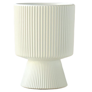 蝴蝶兰花盆专用陶瓷兰花花盆花器白色简约大号多肉花盆轻奢高级感