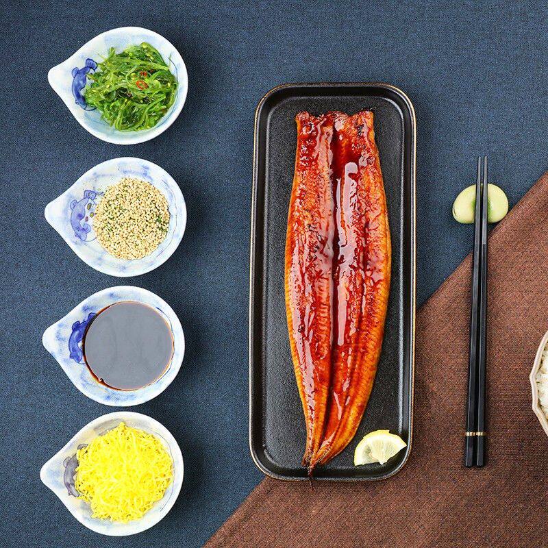 速发500g一条日式蒲烧鳗鱼加热即食寿司食材网红烤鳗鱼饭