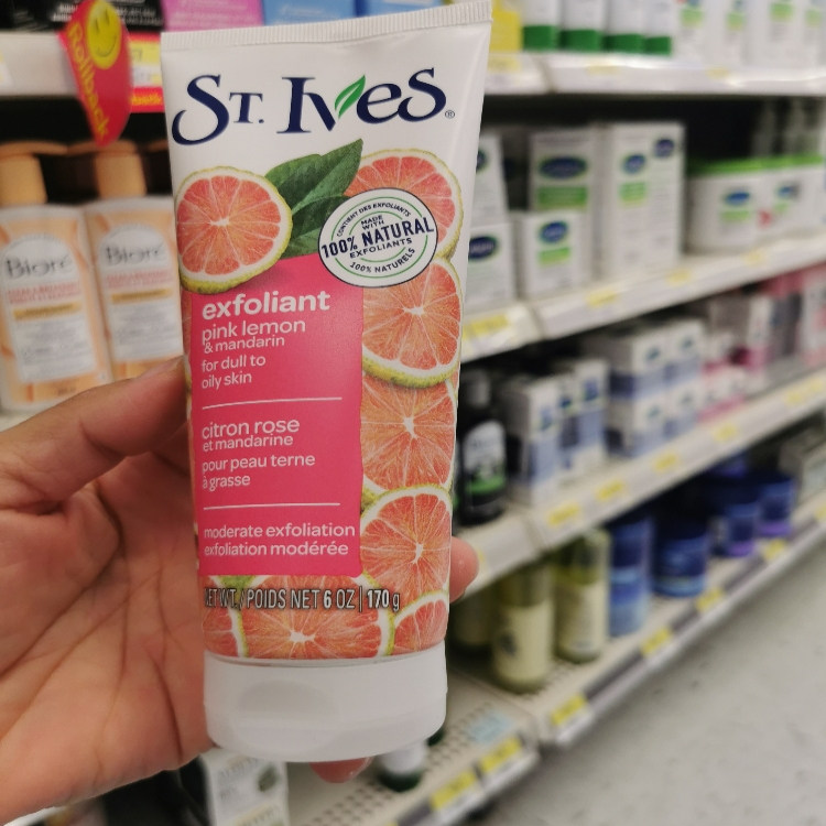 ST.IVES去角质控痘不堵毛孔磨砂