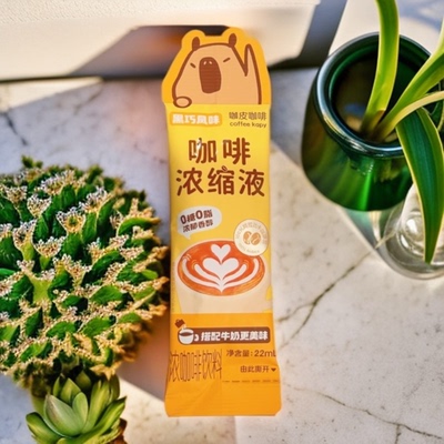 永璞咖皮咖啡浓缩液22毫升（黑巧风味）