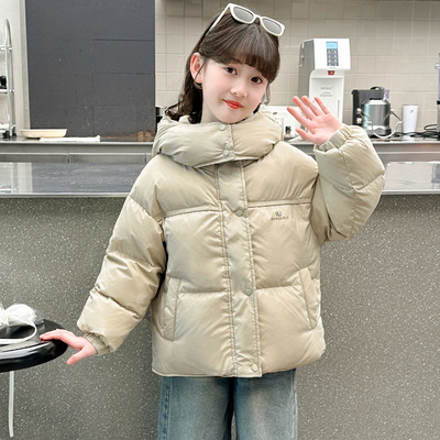 女童棉服外套冬装2025新