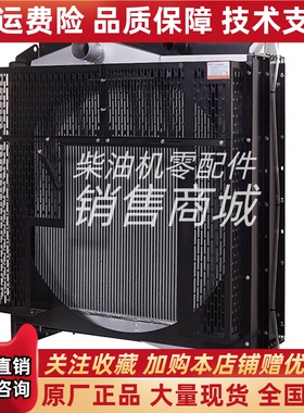 TC283LW56通柴600KW千瓦船用柴油机发动机水箱散热器总成