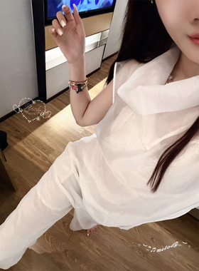 【侯允儿限定】新品尝鲜！夏日の时髦淑女感 极简风上衣HZS2128