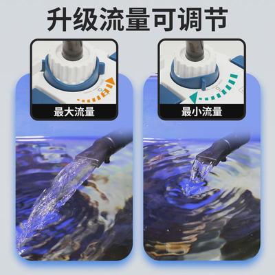鱼缸过滤器制氧过滤一体机净A水循环三合一循环水泵壁挂鱼马桶