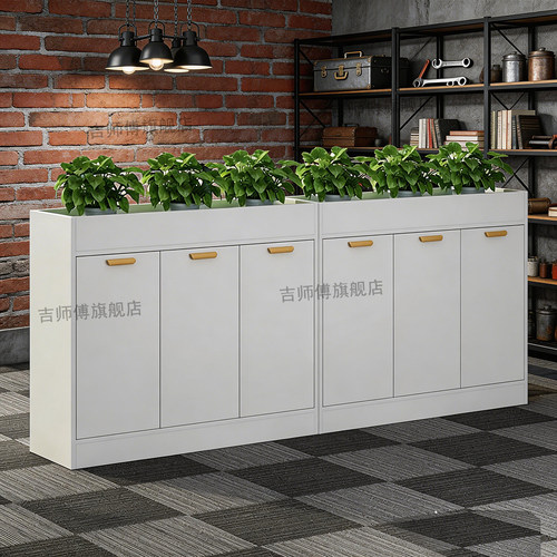 办公屏风隔断栅栏餐饮花架书架客厅饭厅矮隔断装饰花槽柜文件柜