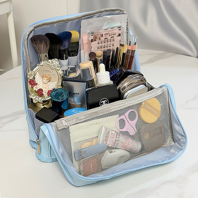 可立式大容量防水分区笔袋