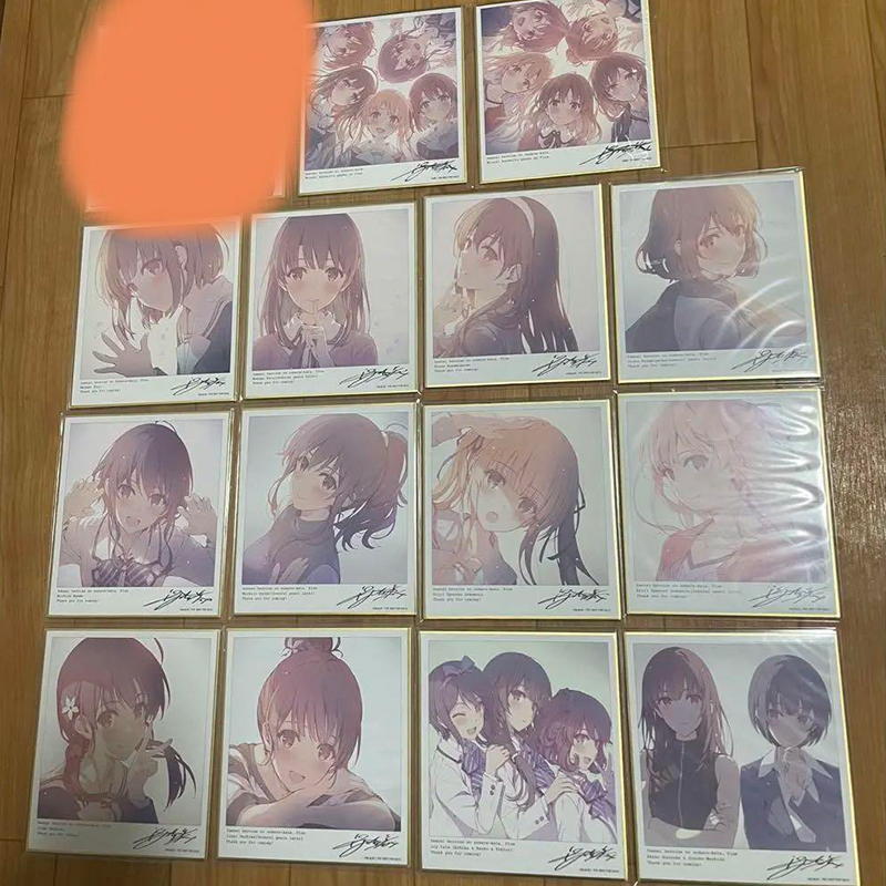 加藤惠色纸Fine剧场特典限定签名