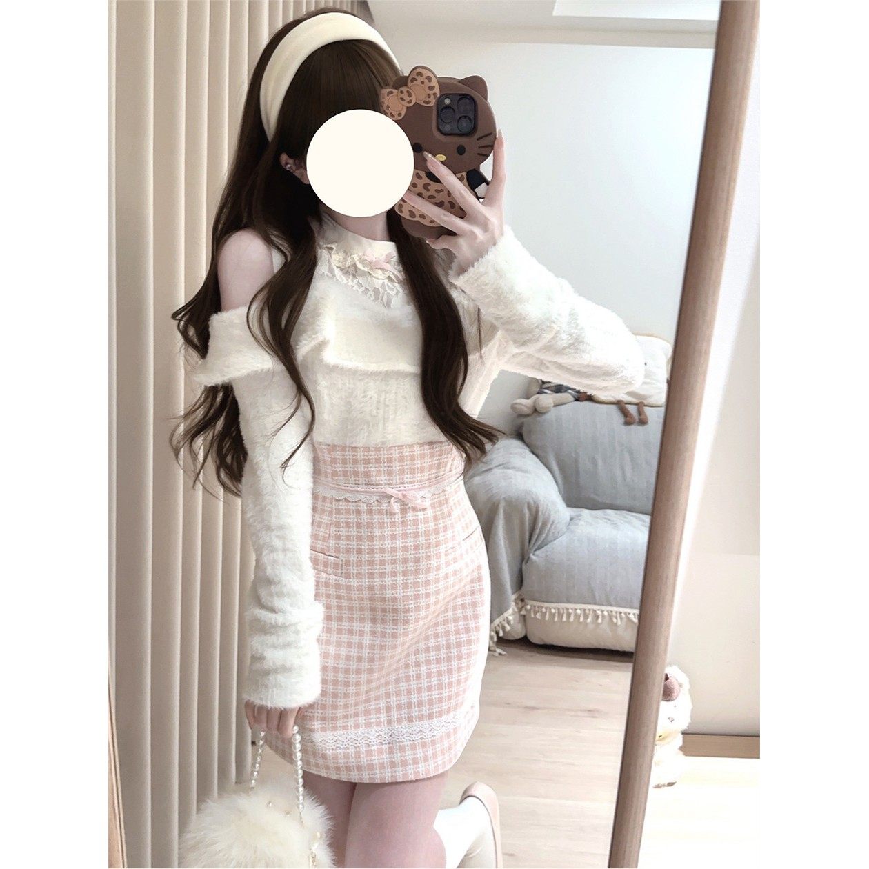 秋冬季露肩超好看冬装连