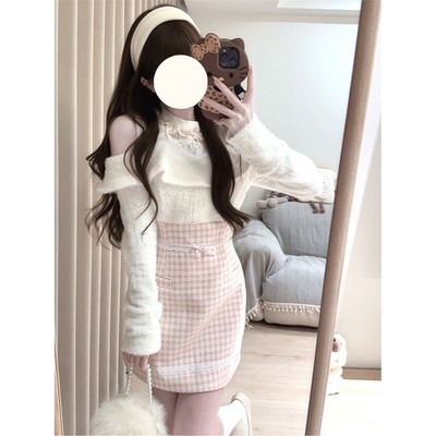 秋冬季露肩超好看冬装连