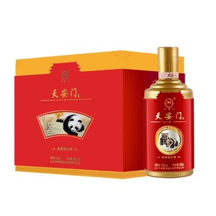 华都天安门熊猫纪念酒53度酱香型白酒 商务宴请500ml*6瓶整箱礼盒