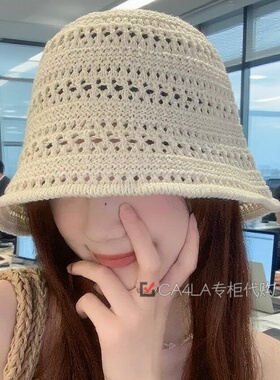 日本CA4LA透气显脸小渔夫帽女