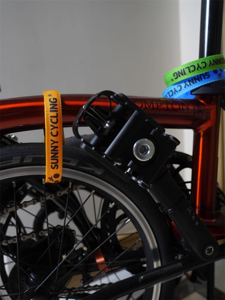 小布折叠车发光绑带自行车绑带