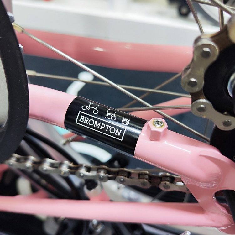 适用brompton小布折叠自行车后叉